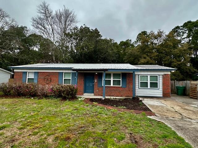 AVAILABLE: 6/10. SECURITY DEPOSIT = $1,950. 1-2 SMALL SIZED PETS ALLOWED UPON OWNERS APPROVAL & W/ A NON-REFUNDABLE PET FEE. CUTE 1 STORY HOME CLOSE TO HURLBURT AFB! 2 living areas to enjoy! Large remodeled kitchen w/ all appliances in place & a dining area. New Cabinets & granite countertops. Newly remodeled bathrooms. Master has a walk in closet. Inside utility closet. All electric! Screen room & an open back patio great for relaxing/entertaining. Large fenced backyard w/ a yard building for your extra stuff. Extra parking. Public playground right down the street! Close to EVERYTHING- shopping, restaurants, schools, beaches, etc. NO SMOKING INSIDE HOME!