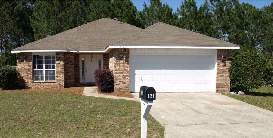 Family home in cul-de-sac, one level, spacious floorplan, newly fenced, backs up to State Forest. Walk or bike to Beach. Owner is a licensed Realtor in the State of Florida.