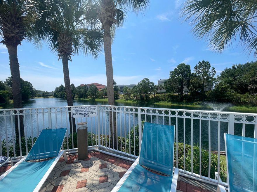 ***with military discount of $50**Exquisite and inviting, this Mediterranean-style abode offers a luxurious retreat in the heart of Destin's sought-after gated community. Revel in the serenity just moments away from the pristine, powder-soft beaches and the mesmerizing azure waters of the Gulf Coast. This meticulously crafted 3-bedroom sanctuary boasts 3.5 baths, where every detail exudes sophistication. The unit has fresh paint, and the carpet is being replaced. The kitchen is a culinary delight, adorned with custom cabinets, granite countertops, and sleek stainless-steel appliances, complemented by travertine flooring and soaring ceilings adorned with crown molding. Entertain effortlessly in the expansive open-concept living space, seamlessly flowing from the airy living room to the