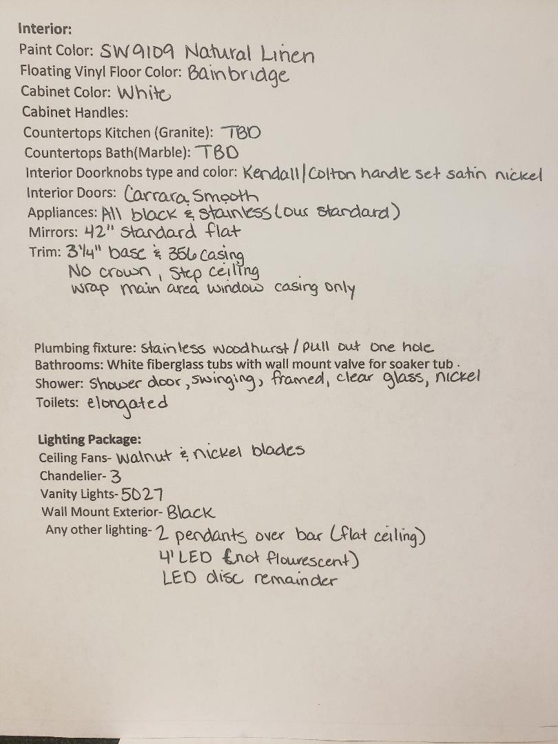 METES & BOUNDS - Residential