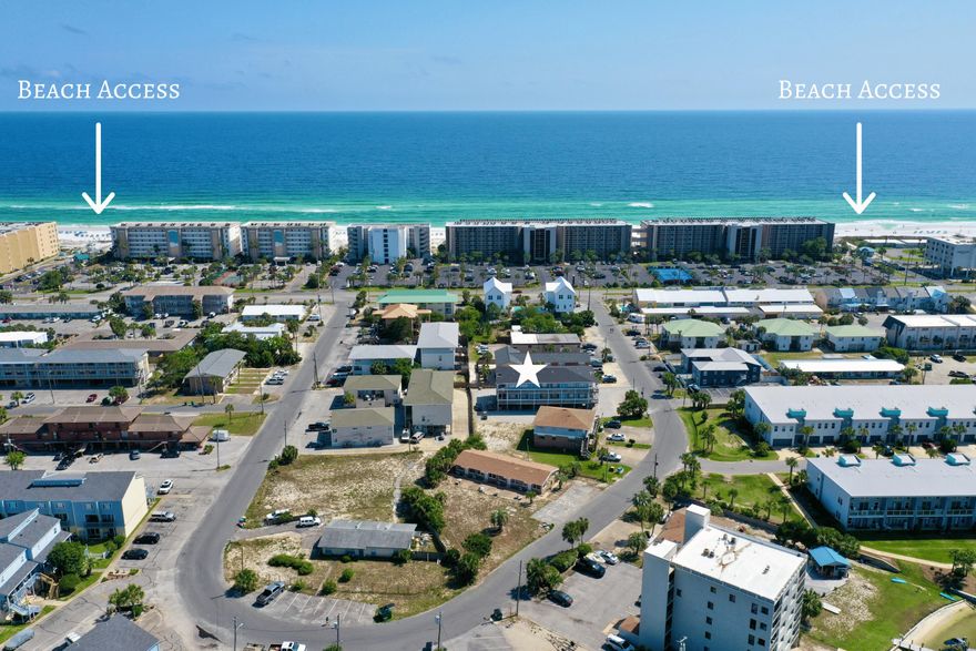 Under contract with 72 hour kick out clause. Step into your cozy beach oasis with views of the Santa Rosa Sound on Okaloosa Island! This fully furnished condo features modern upgrades, including luxury vinyl plank flooring, solid wood kitchen cabinets, and quartz countertops in the kitchen and bathroom. Prime location just steps from both the serene sound and white sandy beaches, with convenient access to restaurants and shopping, this charming unit is your perfect coastal getaway!