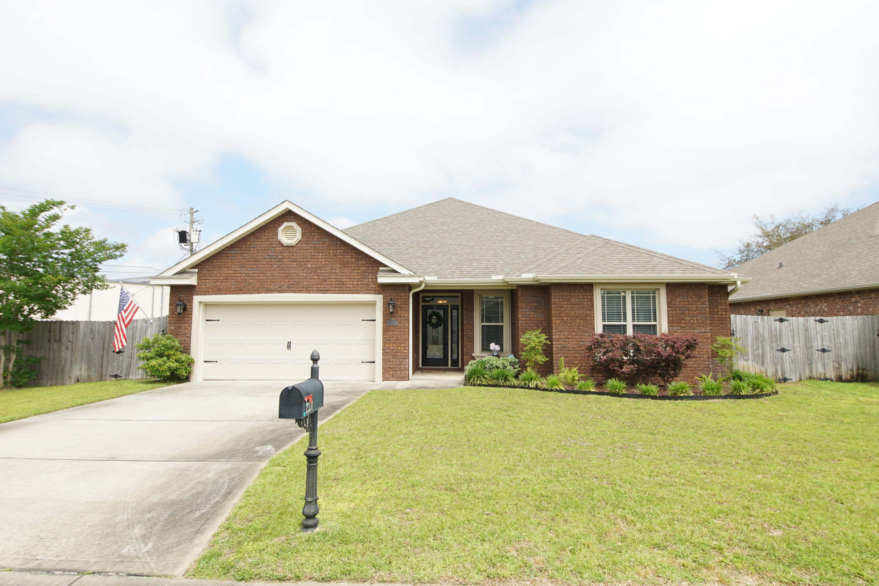 Welcome Home! This fabulous Watree built home located in Fort Walton Beach is the perfect home for your family. The Majestic Oaks neighborhood is also located adjacent to the County's new Stillwell Park with lots of open green space, a walking / jogging path, picnic tables and a basketball court. Enter the large foyer and you will instantly feel the warmth of this home. The entire home has hard wood floors through out, coffered trey ceilings in both the living room and master bedroom, a chef's dream kitchen and a split bedroom floor plan. The large master suite has a gorgeous ensuite bathroom with his and her closets. On the other side is three bedrooms with one of them having it's own private bathroom. The outdoor living space is tranquil and private with lush, mature landscaping.