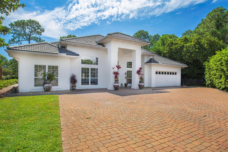 Don't miss this beautiful, updated 4 bedroom, 3 bath beauty located within Emerald Bay! Vaulted ceilings, fantastic interior furnishings, gorgeous saltwater pool with new pool pump and so much more. Book your showing before you miss out. New gas hot water heater, updated all plumbing AC, paint and more!
