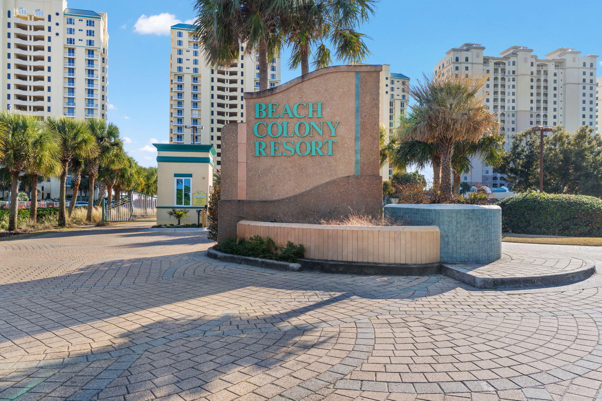 Absolutely stunning, fully-furnished 3-bedroom, 3-bath condo is ready for family memories to be made at the Beach Colony Resort. Direct views of the Gulf of Mexico from the expansive, rounded balcony on the 4th floor, the ideal location where you can hear the waves rolling on shore and have the best views of the sun bouncing off the glistening waters. This unit is not on a rental program and has upgrades throughout to include NEW kitchen appliances, NEW LED lighting, NEW hardware, NEW ductwork, NEW hurricane shutters and NEW interior paint. The residence is completely tiled throughout! The kitchen is the ideal spot to cook a fresh catch, with all new stainless steel appliances including a fridge with double icemaker, ample counter space and an eat-in kitchen.