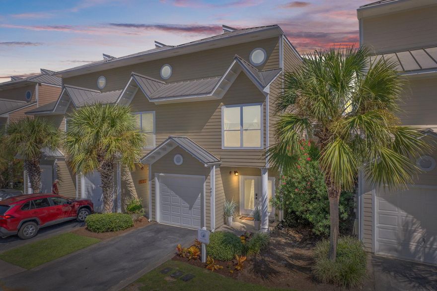Over 100K in gross revenue in 2023 and 2024, on pace for more in 2025Beautifully updated 3BR/3BA townhome just steps from the beach in the desirable Beach Pointe community! This spacious 3-story unit features new carpet, fresh paint, Quartzite counters, luxury vinyl plank flooring, and recent appliances. The first floor includes a bedroom with en suite bath, laundry, and access to a private patio. The second level offers open living, dining, kitchen, a guest bedroom, and a balcony. The top floor is a private master suite with balcony, Gulf glimpses, and wet bar. Enjoy a one-car garage, heated community pool, and gated beach access. Sold furnished and rental ready--sleeps up to 8! Ideal for full-time living, a second home, or investment.