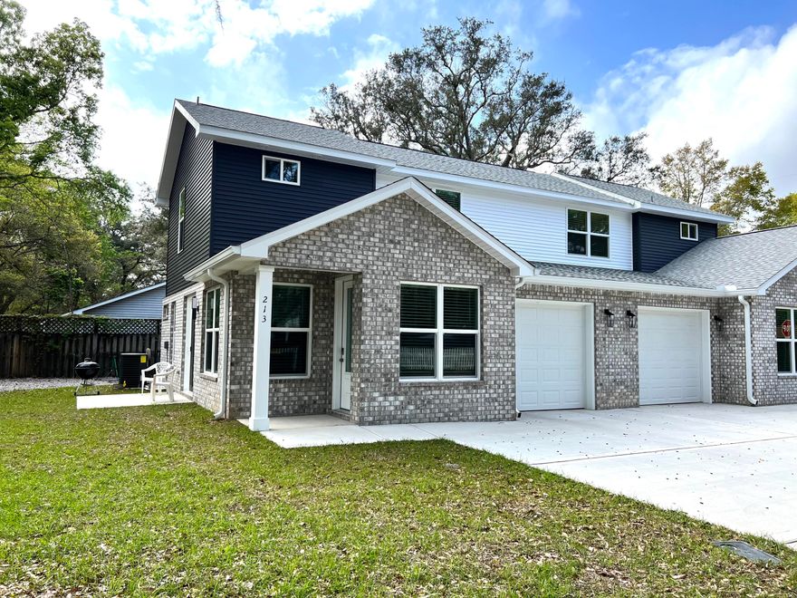 BRAND NEW FULLY FURNISHED!! 6 MONTH TO ONE YEAR available lease terms! This fully furnished 2/2 townhome will offer all you need. Located in a convenient central Niceville location to Eglin AFB, Northwest FL State College, EOD School and the beautiful Emerald Coast Beaches.  This unit features an open floor plan bathed in an abundance of natural light. Kitchen is fully equipped with beautiful granite counter tops, new stainless appliances and plenty of storage. Up the extra wide staircase you will find 2 large bedrooms, one with king sized bed and the other with 2 twin beds. There is even a fold out queen sofa bed for extra guest!  Both bathrooms feature a walk in shower. Beautiful tiled flooring throughout for easy care. Full sized stacked washer & dryer for your laundry needs. The oversized garage convenient for extra storage. Internet service and lawn care included in monthly rent. Sorry NO pets and NO smoking allowed. Any person 18 years or older must apply separately. Tenants required to carry Renter's Liability Insurance.