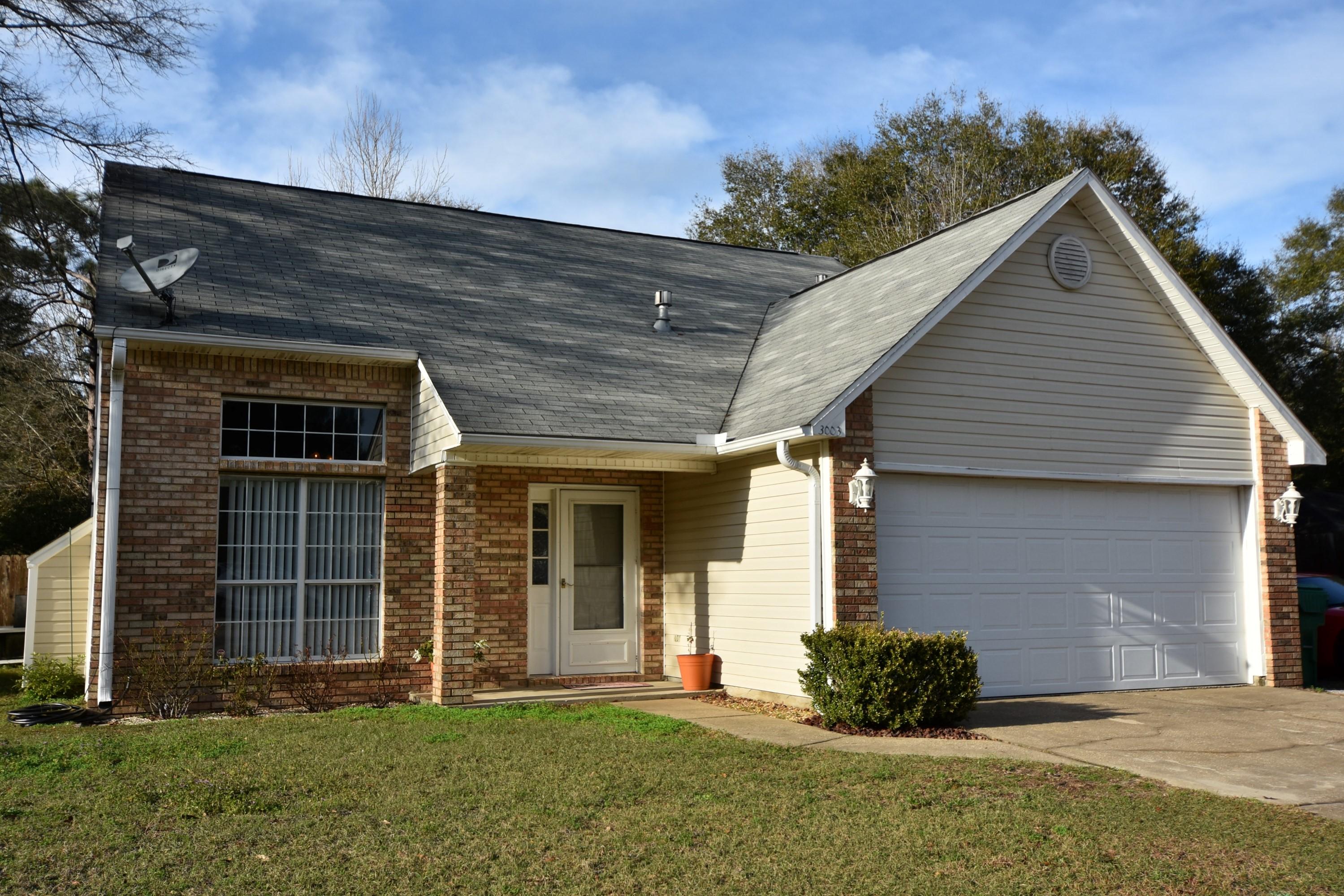 Convenient location! The 1st right turn off Hwy 85 South past the river bridge. It's in the county, no city property taxes! Seller will pay most closing costs (see ''More'' for details). Impressive entry into the Living Rm w/vaulted ceiling and gas fireplace. Large Kitchen and Dining Area has lots of cabinets, a Pantry, and a great view of the privacy fenced back yard. The home was refurbished in 2015: new roof on the back (front previously done), HVAC system except air handler, painted throughout, new privacy fence, new stainless steel appliances, black refrigerator. Master Bedroom on the 1st floor has a large double closet. The upstairs is home to the 4th Bedroom and half bathroom which could expand into the adjoining 2nd closet to add a shower. Seller will provide a 1 year home warranty