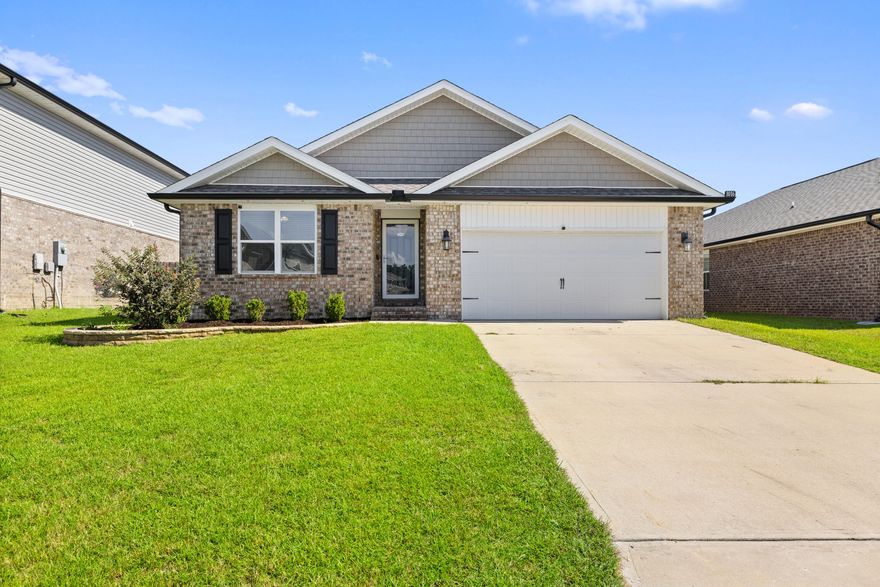 Welcome to this tastefully designed contemporary home in the desirable Redstone Commons neighborhood. This single-story residence showcases the owner's attention to detail the moment you step inside. The spacious open floor plan creates a natural flow between the kitchen, dining, and living areas, making it ideal for both everyday living and entertaining.The kitchen is a true centerpiece, featuring a central island with bar seating, granite countertops, soft-close cabinetry, a touch-activated faucet, and sleek stainless steel appliances. The private main suite sits at the back of the home, offering a peaceful retreat with a walk-in closet, double vanity sinks, and an oversized 5-foot shower. With four bedrooms and two full bathrooms across 1,883 square feet, there is plenty of room for comfort and versatility. Outside, the fully fenced backyard provides privacy and space to enjoy, complete with a covered patio perfect for hosting or simply unwinding after a long day.

*Background, credit checks
*Pets allowed
*Non refundable move out clean fee charged