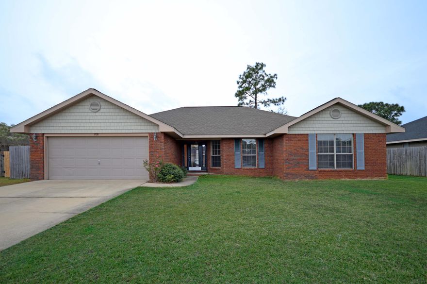 MOVE IN READY! New Fenced in backyard! Spacious 3 Bedroom, 2 Bathroom home! The Great Room has vaulted ceiling. The kitchen offers an Island, Large Pantry, smooth top oven/range, built-in microwave and dishwasher. The Large Master Suite and Master Bathroom has double vanity, garden tub and separate walk-in shower. It is very convenient to shopping, restaurants and beaches! TCall today to schedule a private showing.