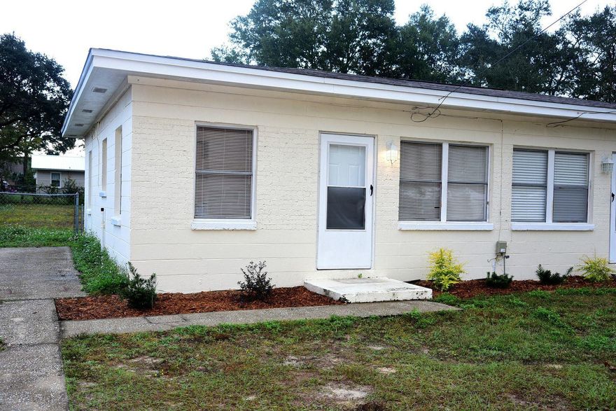 Remarks: Great location for this upgraded one bedroom unit close to Eglin AFB, Destin beaches, shops and NW Florida Regional Airport. Upgraded Kitchen and Dining area have tile, living room and bedroom have laminate wood flooring. Bath has been upgraded. Kitchen has stove, refrigerator & microwave. Washer/Dryer shared with other two units. Rent includes water/sewer/trash collection & yard maintenance. NON-SMOKING UNIT. PET CONSIDERED WITH OWNERS APPROVAL AND PAYMENT OF NON-REFUNDABLE PET FEE.
