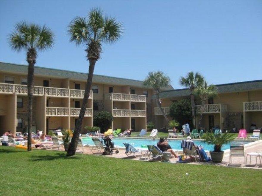 Price Reduced. Motivated Seller Bring all offers. Walk out your door to the pool. Great Rental potential. Estimated at $15,000 this year. Move in condition. Across from the Beach. Terrific place to live. Close to everything