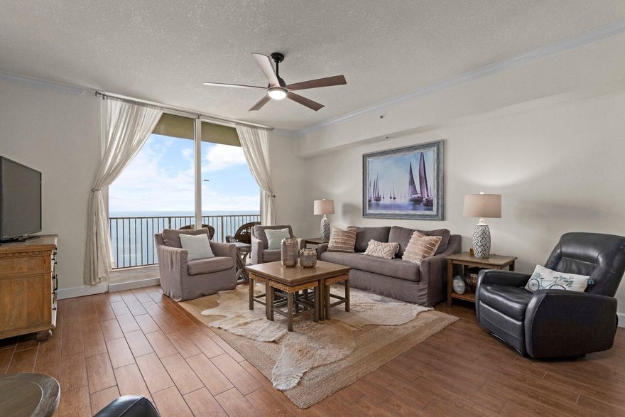 Make this this Gorgeous, Expertly Appointed, Spacious PENTHOUSE CONDO yours! It is THE BEST BUY on the Emerald Coast. Boasting Rental Projections up to $90K, it's just the one you have been looking for. Come and Spread Out in 1 of the largest Gulf-front Units on market on the desirable West End of PCB w/in a 1/2 mile to Pier Park. The West End Elevator opens just across the hall from the entry to this Turn-Key Unit, making it convenient for getting in and out quickly. 
 Bring your family and friends to your beach oasis with plenty of room to sleep 10-12. There are 3 large bedrooms and 3 FULL Baths. 
Enjoy the 'to die for views' and no worries of noise from above here! Tidewater Beach Resort is the PCB West's Premier Gulf-front resort, featuring a host of amenities for owner and guest enjoyment: gated parking garage, on-site security, 2 outdoor lagoon pools, 1 heated indoor pool, arcade, 5000 sf movie theater & conference center, a 4300 sf sauna & gulf-front fully equipped work-out facility, on-site restaurant, and a pool side snack & drink cabanas. 

Desirable location: Only 1/2 mile to Pier Park's outdoor shopping, restaurants, entertainment venues, including a movie theater, and Amphitheater. Under 20 mins to the Airport, so it's an easy Uber in and out, no vehicle is needed to enjoy your stay at Tidewater. The famed 30A is under 15 mins away too!

*All listing details are deemed correct, but buyer/s is responsible to verify all details as needed/ desired.
