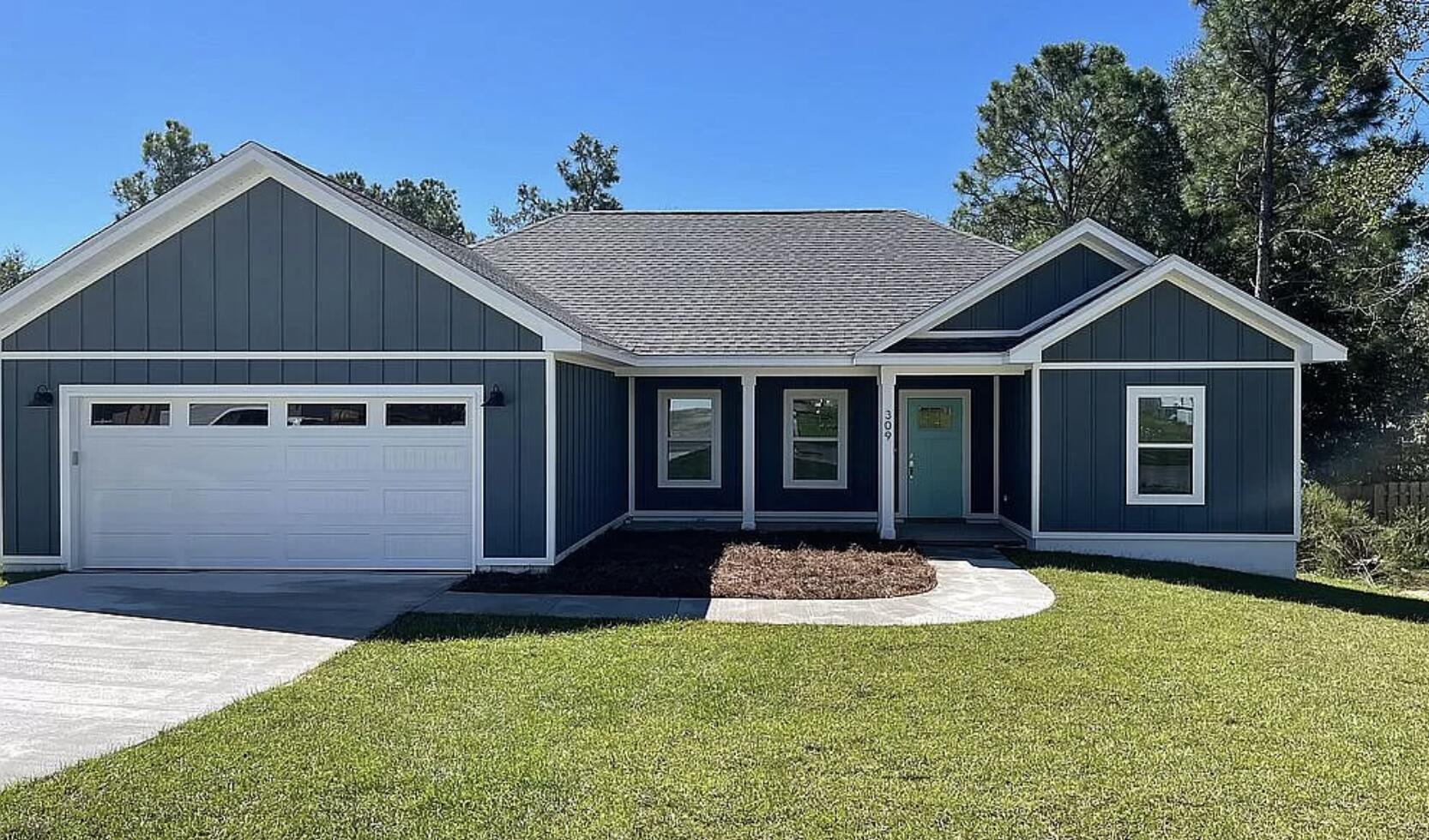 This custom craftsman home sits just south off I-10 on .29 acres. 3 BR 2 BA beauty, consisting of luxury plank floors, granite, and hardwood cabinets throughout the entire house. Each bathroom has a custom tile shower, with the master shower having frameless glass. Recessed lighting throughout the house. The kitchen already has a classic subway tile backsplash and includes the stove, dishwasher, and microwave. This house also includes a 12'x16' deck right off the diving room to enjoy those cooler temperatures...