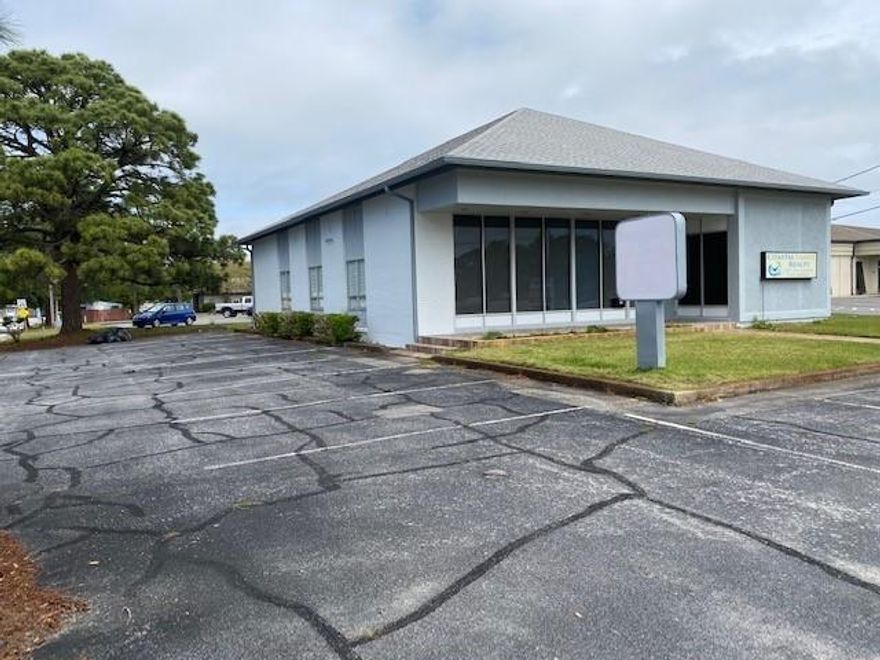 Recently renovated 2,722 Sqft office formerly used as a real estate office.  Space consist of 6 private offices, reception area, file room and break room.  Plenty of parking. NNN lease.