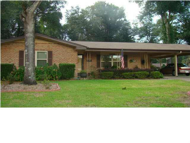 Welcome to this spacious 3/2 Single Family home in the heart of Milton. This brick home is built on a slab and features a new roof, a new water heater, and a huge two-car carport. The layout of the house is very inviting with its open kitchen and then semi-divided well-lit living room. The bedrooms are accessible through a little hallway which makes it a more private space. The house stands on a beautiful lot, with a spacious backyard, featuring a 23x7 workshop. The property is in a tranquil neighborhood but is less than a 10 min car drive from most city amenities away, including shopping, schools, community, and recreational centers. The interior of the property has not been updated in some time and could use a little TLC by its new owner.