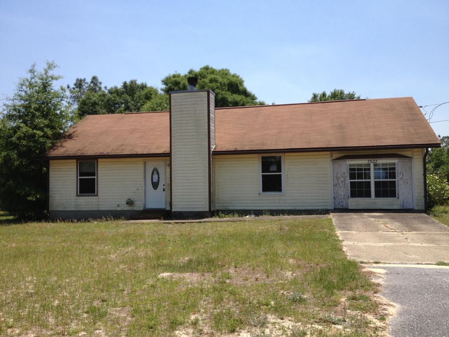 Wonderful family home located on a large 1.26 acre lot with mature oak trees, shed, and workshop in the fenced backyard. Perfect for country living and close to all amenities. This home has low-maintenance vinyl siding. The garage was converted into a large master bedroom with private bath. The large stone fireplace in the living room is perfect for cozy winter nights. White ceramic tile in the kitchen and dining area, where a sliding glass door leads to the back patio perfect for backyard barbeques. The large workshop with concrete floor will delight the handyperson in the family, great for tinkering or storage.