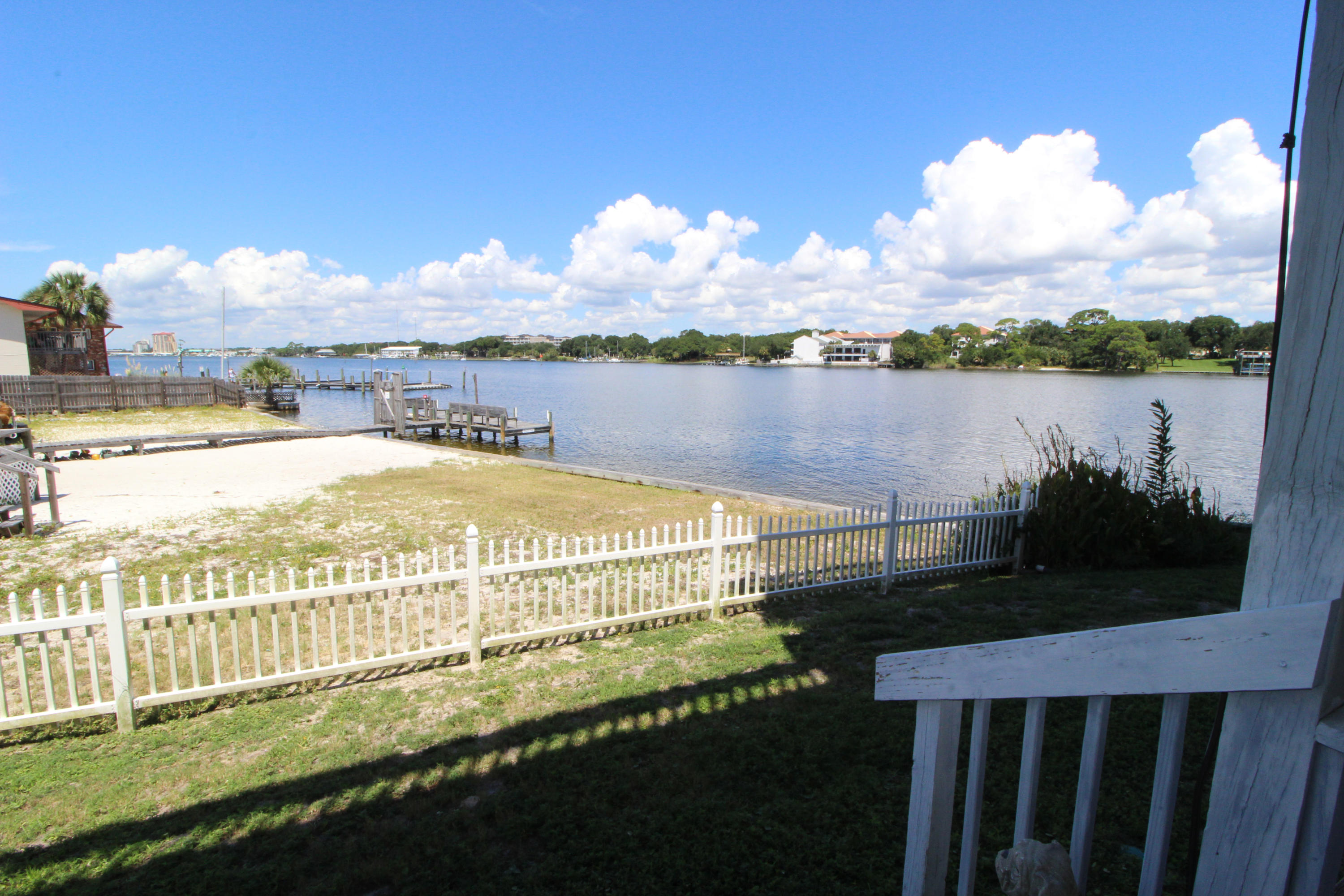 This unit won't disappoint..... beautiful sunsets overlooking Santa Rosa Sound and only a short walk to the beautiful beaches of Okaloosa Island. This well-maintained unit is close to everything and offers the best of condominium living with optional boat slip available at a minimum additional monthly cost. The ground floor unit also is convenient for unloading groceries and other necessities so close to your front door. Enjoy island living while you watch sunsets from your master bedroom or living room, or from the porch. Call for your appointment today!