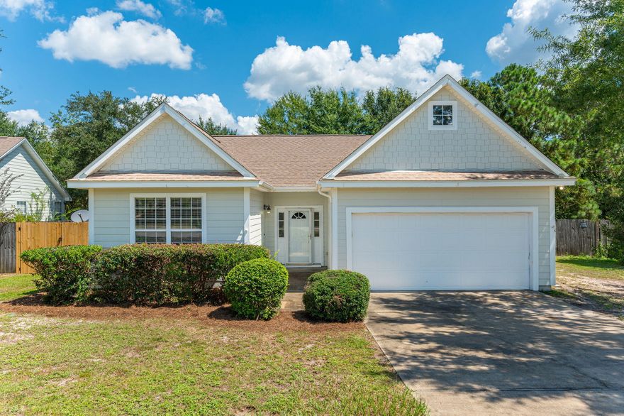 New roof with Full Price Offer!-Welcome to 132 Peoria Blvd -- a private retreat tucked just south of Crestview, offering quick access to Fort Walton Beach, Destin, and all local military bases. Set on nearly an acre with mature trees, this property features a spacious deck overlooking a peaceful creek and fire pit, perfect for outdoor gatherings. Inside, you'll find two master suites and a generous living area surrounded by natural woods, creating a warm and inviting atmosphere. House included nice workshop in rear of property. Enjoy the blend of convenience and tranquility in this rare find!