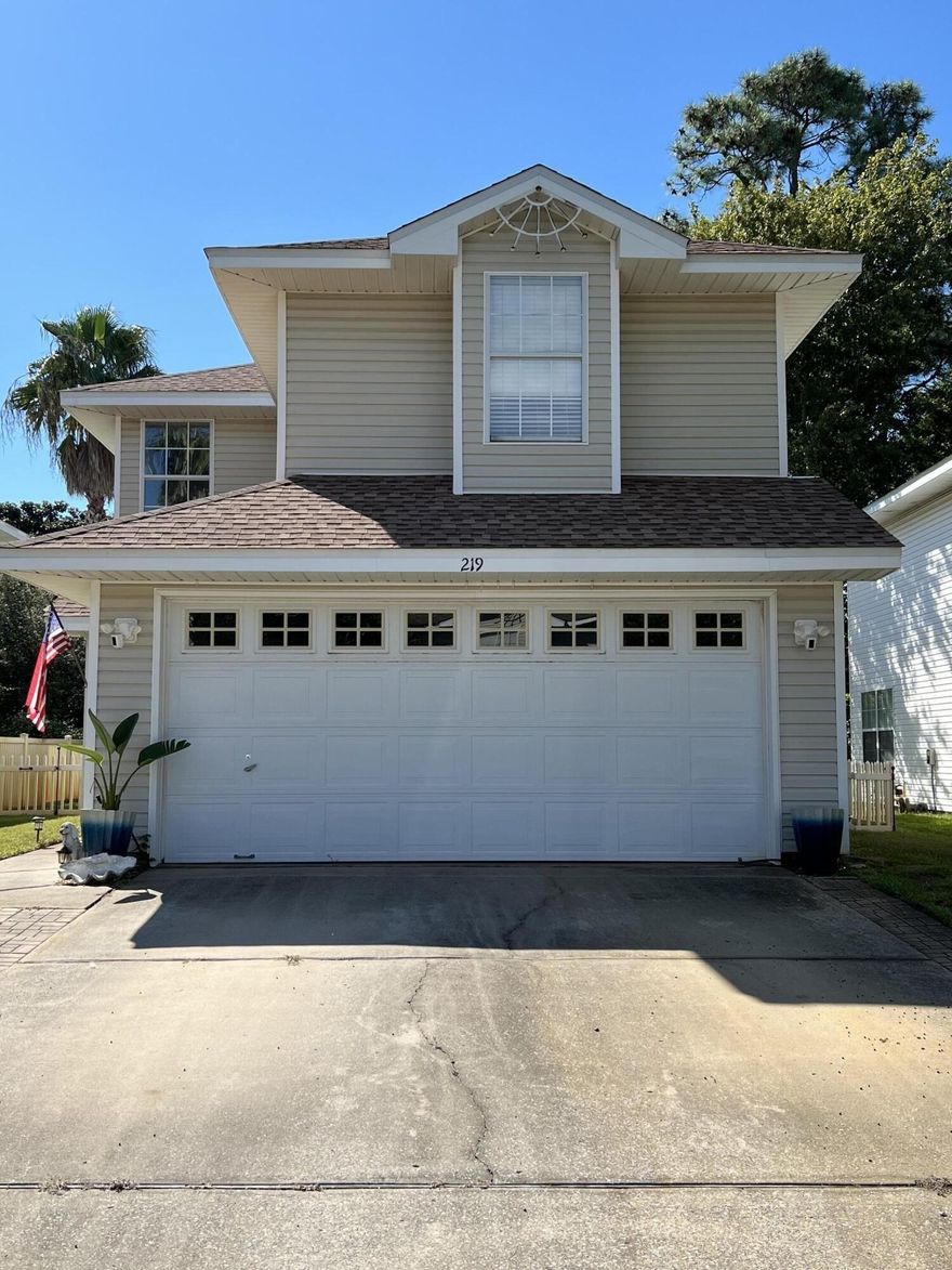 Lovely three bedroom two and a half bath home in the Twin Lakes community. Updates include quartz counter tops in the kitchen and all bathrooms, LPV flooring all downstairs and in the two upstairs bathrooms New roof 2019, new water heater 2020, HVAC 2018, Culligan water softener, Culligan water purifier, Nest thermostat, key-less entry, Ring security system.Home is being sold AS IS with right to inspect.
