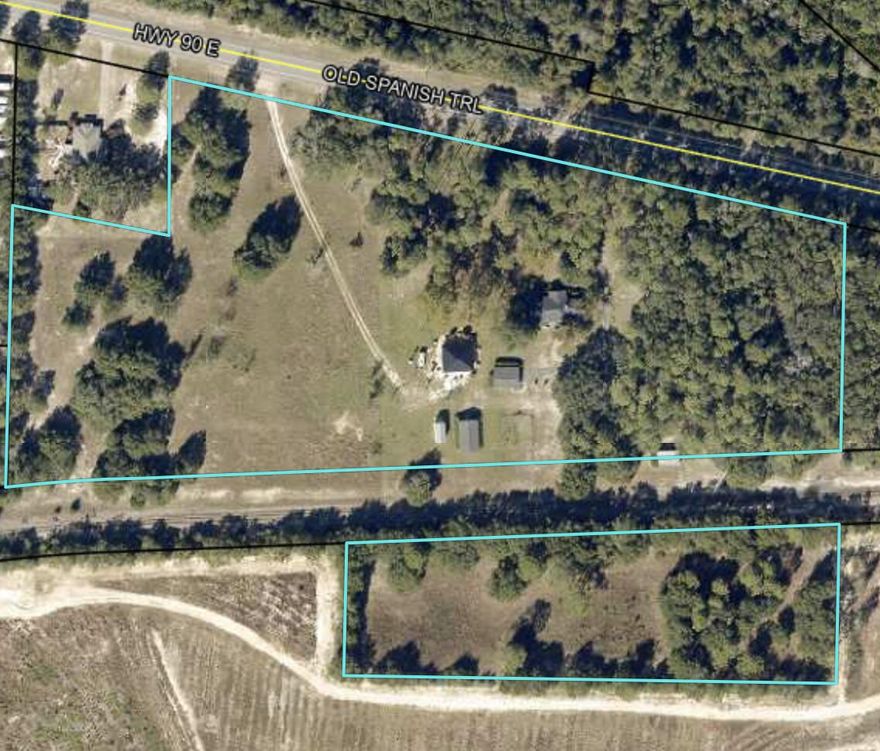 Subject property fronts 930 linear feet on US- 90 directly across from a 600-acre DR Horton Development called Independence featuring 1100 units of single-family density. In addition, a 550-acre mixed-use residential project is currently going through the permitting process for large scale single & multi-family development called Chelsea's Place is closely located southwest of the subject property. The subject property is 100% upland, with 930 linear feet on Hwy 90, Okaloosa Natural Gas and Auburn Water Supply on site, and close access to a 12-inch force main sewer line maintained by Okaloosa County's Sewer and Water Department.