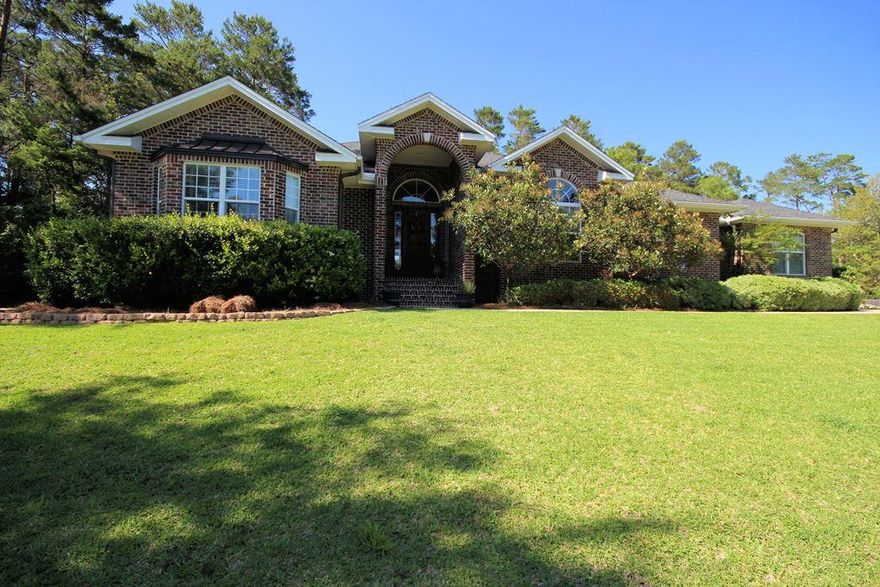 Swift Creek home on a large .44 acre cul-de-sac lot! Located in the heart of Niceville, the community of Swift Creek offers a resort style pool with a gorgeous club house, tennis courts, basketball court, a children's park, a nature trail and a picturesque lake. This 2010 custom built home offers an open floorplan with a large family room, a wonderful kitchen, a formal dining room, 4 bedrooms, an office, 3.5 baths, a screened porch AND a 3-car garage! The stately entrance to this home leads to a wide foyer opening to the family room ahead and the dining room to the right. The large family room with a wood burning fireplace is open to the kitchen breakfast nook and offers two French doors leading to the screened porch. The generous kitchen features granite counters, plenty of cabinets,