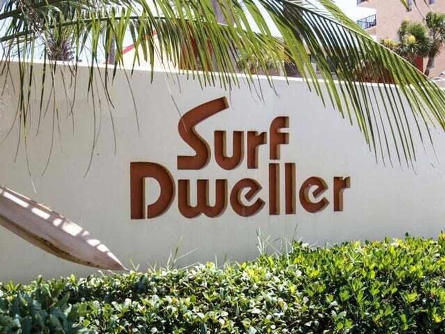Surf Dweller is one of the larger sized condominium units on the Island. This two bedroom, two bath, ground floor is easy to get in and out of, with a direct beach view and walkout to beach. Huge patio with direct beach access, and priced well below the market. Special assessment has been paid by the Sellers!
