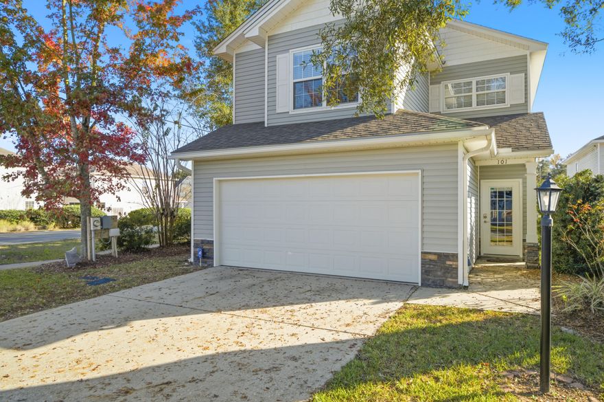 Why rent when you can OWN in the heart of NICEVILLE?! {Seller has a 2.25% VA ASSUMABLE LOAN OPTION AVAILABLE FOR VA BUYERS!} Welcome to this beautiful 2014 built, 2-story, 3BR, 2.5BA, 1,654SF, 2-car garage home that's nestled in the desirable subdivision of Redwood Village! Enjoy having low maintenance and living within less than a mile from all the local necessities to include access to the bayou on Edrehi Avenue! Redwood Village features street lights, underground utilities, and has a low annual HOA fee of only $600! Inside the home, notice that this floorplan offers the perfect blend of modern convenience with timeless charm! It's inviting atmosphere & well designed layout make it perfect for entertaining!Other wonderful features inside the home include the following: *Downstairs*: tiled 1/2 bathroom with cultured marble countertops, hardwood flooring in foyer, kitchen, dining area, and living room, stainless steel kitchen appliances, granite kitchen countertops, pantry in kitchen, blinds on all windows, and a ceiling fan in the living room / *Upstairs* - carpeted stairs leading up to the carpeted sitting area, carpeted 2 guest bedrooms, carpeted master bedroom, tiled full guest bathroom, tiled master bathroom, tiled hallway laundry room with washer & dryer to convey, custom shelving in master closet, cultured marble countertops in both bathrooms, ceiling fans in all 3 bedrooms, and blinds in all windows. 
*Outside features* are as follows: corner lot, ample space to park 2 cars in the driveway, a privacy fenced backyard, open back patio, vinyl siding, gutters, and a sprinkler system. 
Don't miss your chance to call this beautiful house your next home sweet NICEVILLE home! Let's set up your private tour today!

*Affordable Home Insurance premium quote is $2,023.04! 
* Seller has a survey for buyer(s) to use! 

****This home is conveniently close to bases, beaches, schools, shopping, & grocery stores: 
* 6.5 miles to Naval School Explosive Ordnance Disposal 
* 5.2 miles to Eglin AFB - "back gate"
* 9 miles to Eglin AFB - "main gate"
* 9.7 miles to 7th Special Forces Group - Army 
* 13 miles to Duke Field AFB
* 15 miles to Hurlburt AFB - "back gate" 
* 20 miles to Hurlburt AFB - "main gate" 
* 17 miles to Coast Guard Station Destin
* 1.4 miles to Walmart
* 0.7 miles to Publix
* 0.3 miles to Plew Elementary School
* 1.8 miles to Ruckel Middle School
* 1.4 miles to Niceville High School
* 6.2 miles to Destin-Fort Walton Beach Airport
* 11 miles to Destin Commons
* 12 miles to the public beach access at The Crab Trap in Destin
* 12 miles to Henderson Beach State Park 