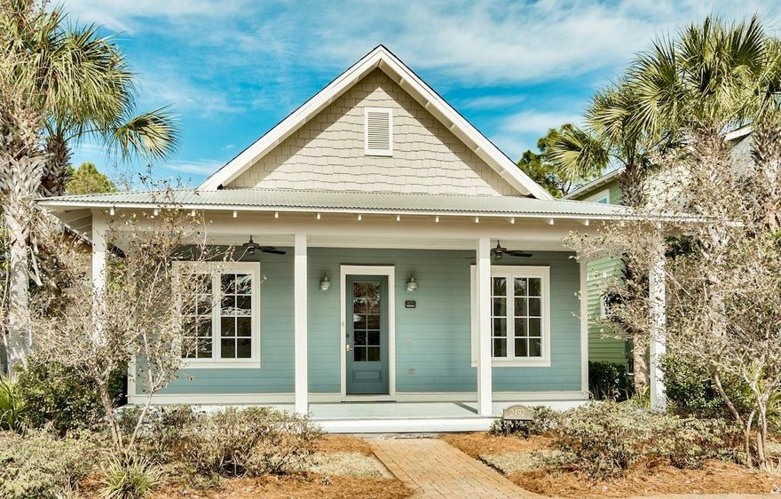 Inside the gates of the celebrated Sandestin Golf & Beach Resort lies this newly updated 3 bedroom 2 bath cottage, located in the quintessential neighborhood known as the Bungalos at Sandestin. Once inside, you will be greeted by 10' ceilings that highlight the bright & open floorplan. The kitchen is well appointed with new stainless steel appliances, updated white cabinetry, granite countertops, upgraded lighting and custom backsplash. Each bedroom is freshly painted, with newly laid carpet. The master bathroom boasts a spacious closet, granite countertop with double vanity and a walk-in shower. The Bungalos at Sandestin offers a community pool and putting green, which is just a short stroll from the newly painted front porch.As an owner in Sandestin, you will enjoy