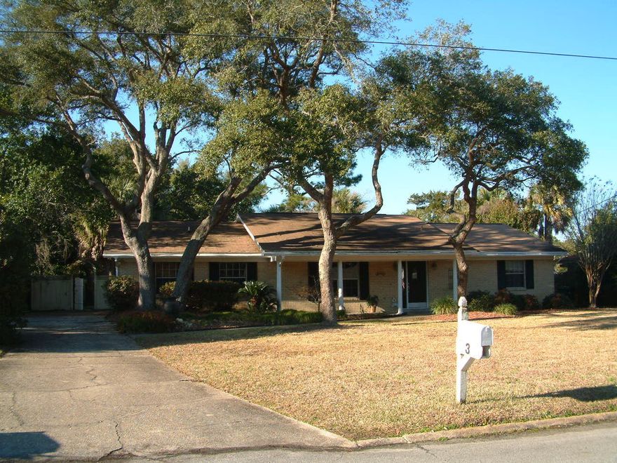 Summer is just around the corner and so is your new home complete with pool, spa, patio area for grilling and a large private backyard. Located in Lake Lorraine this is a sought after neighborhood, close to Eglin or Hurlburt. Recent upgrades include modern tile flooring and painting in the front living and dining rooms, French doors to the pool/patio area and new sliders from the multi-purpose room to the pool area and a dual fuel range in the kitchen. The home features an open modern feel along with good sized bedrooms, the master bedroom allows easy access to the spa. Located on a cul-de-sac assures minimal drive by traffic and since the property backs up to Eglin AFB you have no neighbors behind you. A great get away location to call home! Buyer to verify all facts they deem important.