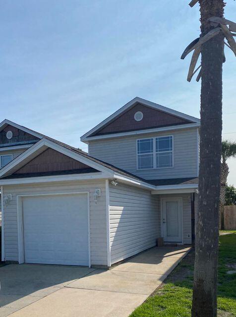 Looking for a move in ready, affordable, 2 bedroom, 1.5 bath townhome in a gated private community in Panama City Beach? This is one of the few gated communities in Bay County and includes a community pool. Located just off Front Beach Rd. Exterior features include a 1 car garage, a covered patio and covered balcony. The interior has a great open floor plan with a large kitchen, lots of cabinet space and nice, big breakfast bar. Upstairs you will find the bedrooms conveniently located on same floor as washer and dryer. There is plenty of storage space upstairs and downstairs. This would also make a great rental property. For more information about this great property contact your Realtor today.