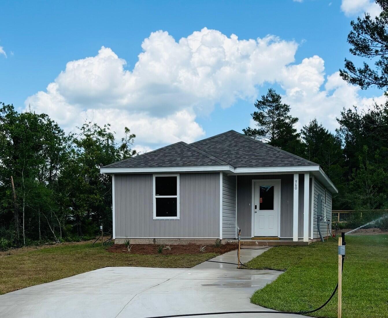 New construction by Century Complete, a top 10 US homebuilder! This beautifully crafted home offers modern living in a smart layout. An open concept floor plan connects the living, dining and kitchen areas. The kitchen boasts brand-new stainless-steel appliances and lots of counter space. The primary suite includes a private bath, while the second bedroom is perfect for guests or a home office. Don't miss this opportunity to own a new home with builder warranty! Closing cost credit and/or rate buydown available on select homes! Prices, terms and conditions subject to change without notice. Square footage and dimensions are approximate; buyers to verify all information. Convenient to Crestview, Defuniak Springs, and I-10, our Mossy Head homes offer tremendous appeal and great location!