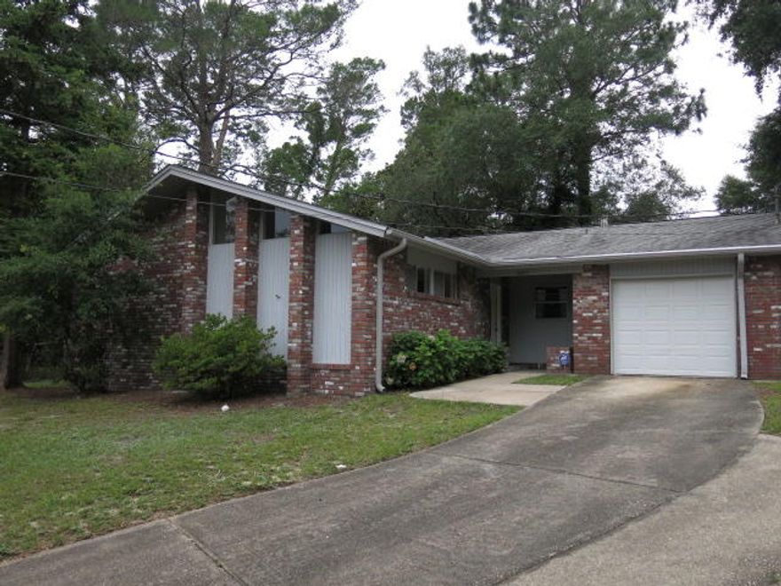 This lovely home is nestled in a well established neighborhood in the heart of Niceville, convenient to shopping, dining and more! Home equipped with large fenced yard. Outdoor shed shown in photo may be available for tenant use, please contact office for details. Owner will consider pets on a case by case basis and a non-refundable pet deposit. No smoking. Lawn and the cleaning of the roof and gutters care included in the rent.