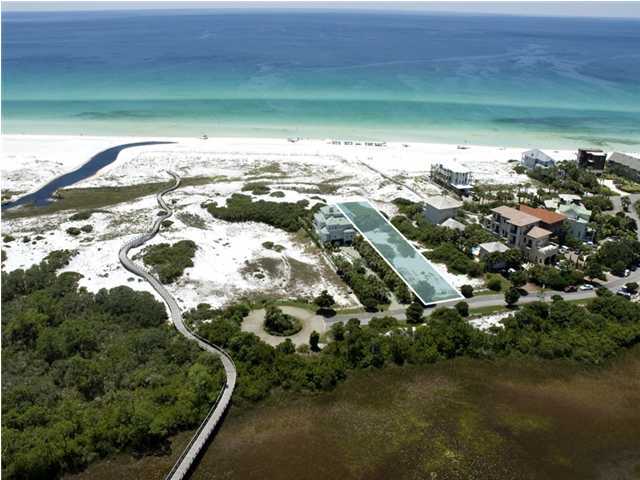 Located at the end of a ''road less traveled'', this gated community of Seclusion Dunes has few contemporaries on the Emerald Coast with only 13 homesites, and six of those extending from the beach to lake side, where nothing can be built across the street from them, a very unique aspect among gulf-front communities. In other words, from the Gulf of Mexico to Deer Lake, a pristine coastal dune lake, this home site spans it! That's right...ownership of this lot and its neighboring ones extends even across the street to the lake side with unobstructed amazing views north and south across the sweeping dunes! And, how fabulous to border a 2,000 acre Gulf-front preserve at Deer Lake State Park! This homesite sits high & dry with a long gradual descent to the pristine waters of the Gulf of