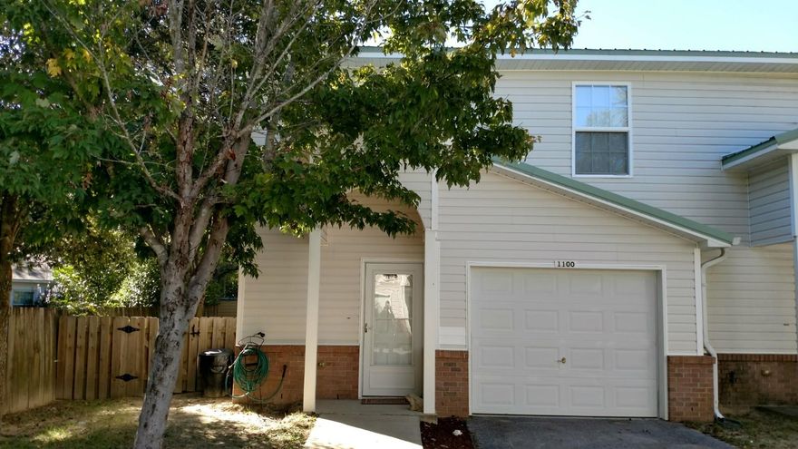 Pride of ownership shows throughout this 2 bedroom/2.5 Bath with 1 car garage townhome located in central Fort Walton Beach. Move in ready with many thoughtful upgrades completed in 2013 and 2014 to make this home perfect! A/C was replaced inside and out in 2014. Designer accent front door and tile flooring throughout. Spacious living area with beautiful laminate flooring and a sliding glass door with built-in mini blinds leading out to the open deck and fenced backyard. The kitchen opens into the living area with lots of counter space, plenty of cabinets, upgraded appliances to include a smooth top stove, microwave, side by side refrigerator with ice maker and a center island with a breakfast bar. click more.