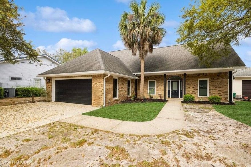 REO. Amazing updated POOL home in LAKE LORRAINE ESTATES. FRESHLY PAINTED, NEW HVAC, NEW COOKTOP, Travertine floors in the living room and more! Updated windows throughout the home! Granite and stainless appliances in the updated kitchen. Gorgeous Glass doors open out to the GUNITE POOL and surround! Master bedroom is downstairs along with an office/den with a half bath that could be a perfect room for an office or playroom. Both bedrooms upstairs are spacious and have great sized closets. NEW CARPET in all bedrooms. Huge backyard that is stepped down from the pool and entertaining area. Not all of the backyard is cleared - plenty of privacy at the back of the property. Call for more info!