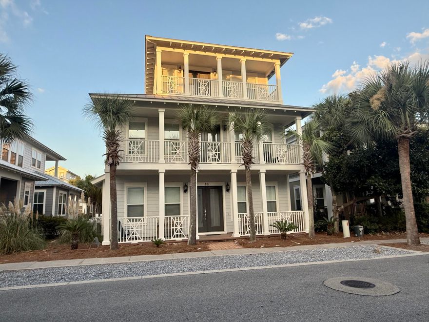 Looking for a large home and guest cottage in Seacrest Beach? Here it is! All HVAC units have been replaced in 2025.  Newly painted exterior in 2025, The main home on the first floor has a master bdrm w a large master ba, dbl vanity, whirlpool tub and separate shower.  Travertine flooring throughout the first floor except in master bdrm which is  solid wood. Large gatherings are easy with the open floor plan in the living room, kitchen and dining area.  Plenty of custom cabinets and granite countertops and large center island with bar seating.  Spacious laundry room and 1/2 bath also on the first floor.   The 2nd floor has another master suite and master ba. Two of the bedrooms share a Jack & Jill bathroom and the 3rd guest bdrm has its own bathroom. There is a stackable washer & dryer also on the 2nd floor for convenience. The 3rd floor has a large bonus room with full bathroom, bar sink and beverage cooler. The main house has 3592 sq ft and the cottage has 1003 sq ft.

Second floor guest cottage has a living area, kitchen, bathroom and bedroom. The loft has a bonus room, laundry and bathroom. All items in the owner closets will not convey. The garage has been used as a flex space for owner to store personal items which will not convey.


Buyer(s) are responsible to personally verify all details for property and dimensions. Any information contained in this listing is believed to be accurate but is not guaranteed.