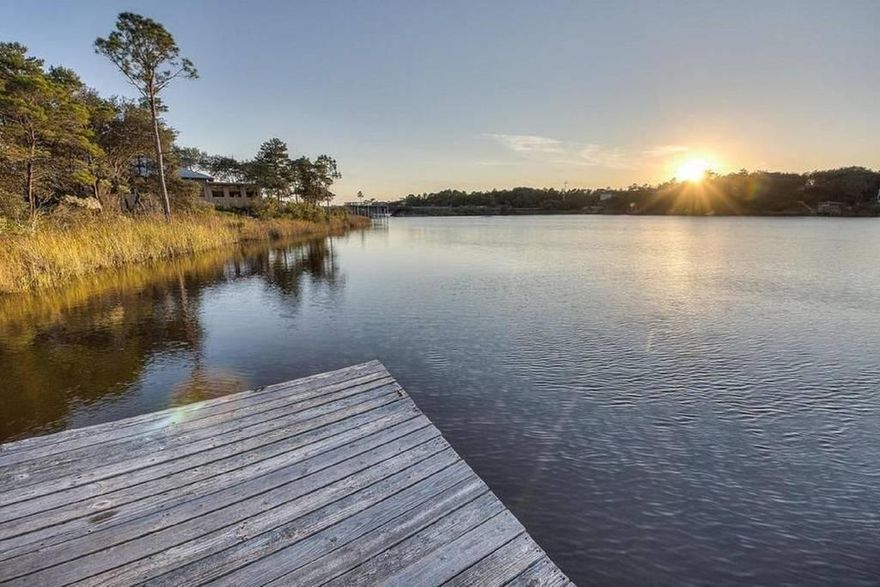 Easy Access to Eastern Lake and Convenient BEACH Access! This ground floor unit in Herons Watch is OFF 30A! The fully furnished condo has everything you need to call it your new vacation home. This unit has 2 bedrooms, 2 full bathrooms, and a perfect sized kitchen for you to enjoy your friends and family, while watching your children play in the community pool just off your patio! You will love the convenience to everything on 30A, restaurants, shopping and beach! PRIVATE COMMUNITY DOCK ON EASTERN LAKE quick access for KAYAKING, CANOEING AND FISHING!Not to mention, next door to Old Florida Fish House one of the best spots on 30A! Buyer to measure and verify if important.