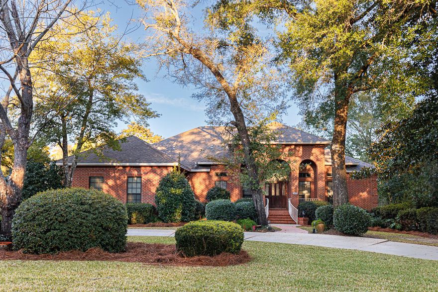 Lakefront Beauty with Endless Potential!Nestled in the peaceful Le Chateau at Rocky Bayou Country Club, this stunning lakefront home is a rare find. With timeless curb appeal and panoramic water views, this spacious residence offers an incredible opportunity to personalize and modernize your dream home. The main level features a functional open floor plan with soaring 10-foot ceilings, providing an airy and inviting atmosphere throughout. Multiple living spaces--including a formal living room, dining room, and cozy family room--offer flexibility for entertaining and everyday living. Expansive windows flood the home with natural light and frame breathtaking views of the lake.The main floor hosts 3 bedrooms and 2.5 baths, including the primary suite. The master bedroom offers serene lake views, direct access to the sunroom, and two walk-in closets. The expansive en-suite bathroom is uniquely designed with a central shower, two vanities, two private toilet rooms (one with a bidet), a garden tub, and even a dedicated space for a treadmill or personal gym.
Downstairs, you'll find a private mother-in-law suite, perfect for extended family or guests. The home also includes a dedicated office, 3-car garage, 2-car carport, full-house generator, and ample storage throughout.
With solid construction and a generous layout, this home is brimming with potential. Transform it into your custom modern masterpiece while enjoying peaceful lakefront living!
