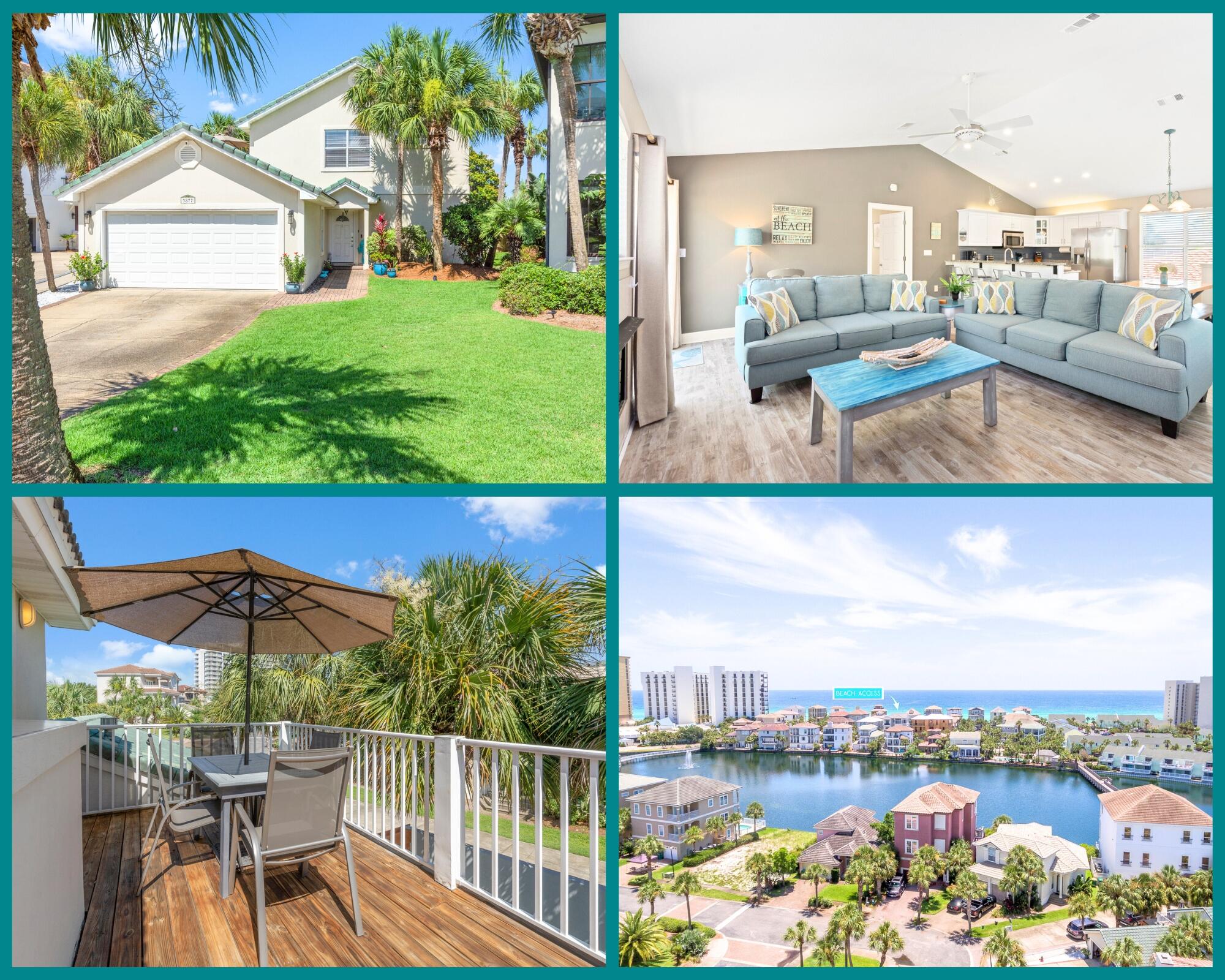 🏖️ ESCAPE TO PARADISE (And Your In-Laws Can't Find You Here!) 🏖️Welcome to your slice of Destin heaven, where the only thing more stunning than the sugar-white sand beaches is your investment portfolio after buying this money-making machine!This gorgeous 2-story, 3-bedroom, 2-bathroom beach house doesn't just come with deeded beach access - it comes with a guarantee that you'll forget what day it is (in the best possible way). With TWO living areas, there's plenty of space for Uncle Bob to watch his fishing shows while the kids binge cartoons, and you finally get to read that book that's been collecting dust since 2019. 3 bedrooms (because someone's got to sleep somewhere between beach naps)
2 full bathrooms (no more sand-between-the-toes bathroom lines!)
2-car garage (for all your beach toys and that inflatable flamingo you'll definitely use)
Fully fenced yard (keeps the good vibes in, nosy neighbors out)
Gated community (fancy! Your mom will be impressed)
Community pool (for when the ocean feels too... oceany)
THE CHERRY ON TOP:
This beauty isn't just a vacation home - it's a vacation RENTAL ROCKSTAR! Books like hotcakes, rents like a dream, and practically pays for itself while you sip margaritas and debate whether flip-flops count as formal wear.
Located in a prestigious gated community where the biggest decision you'll make is whether to hit the beach or the pool first (tough life, we know). The deeded beach access means you're not just buying a house - you're buying a front-row seat to the world's most beautiful sunsets, complete with complimentary dolphin shows and the occasional pelican comedy hour.
Perfect for families, friend groups, or anyone who's ever looked at their office cubicle and thought, "There's got to be a better way to live."
Warning: Side effects may include uncontrollable relaxation, an addiction to Gulf Coast sunsets, and the sudden urge to quit your day job and become a professional beach bum.
Ready to make some waves? This slice of paradise won't last long - book your showing before someone else beats you to your own personal piece of the Emerald Coast!