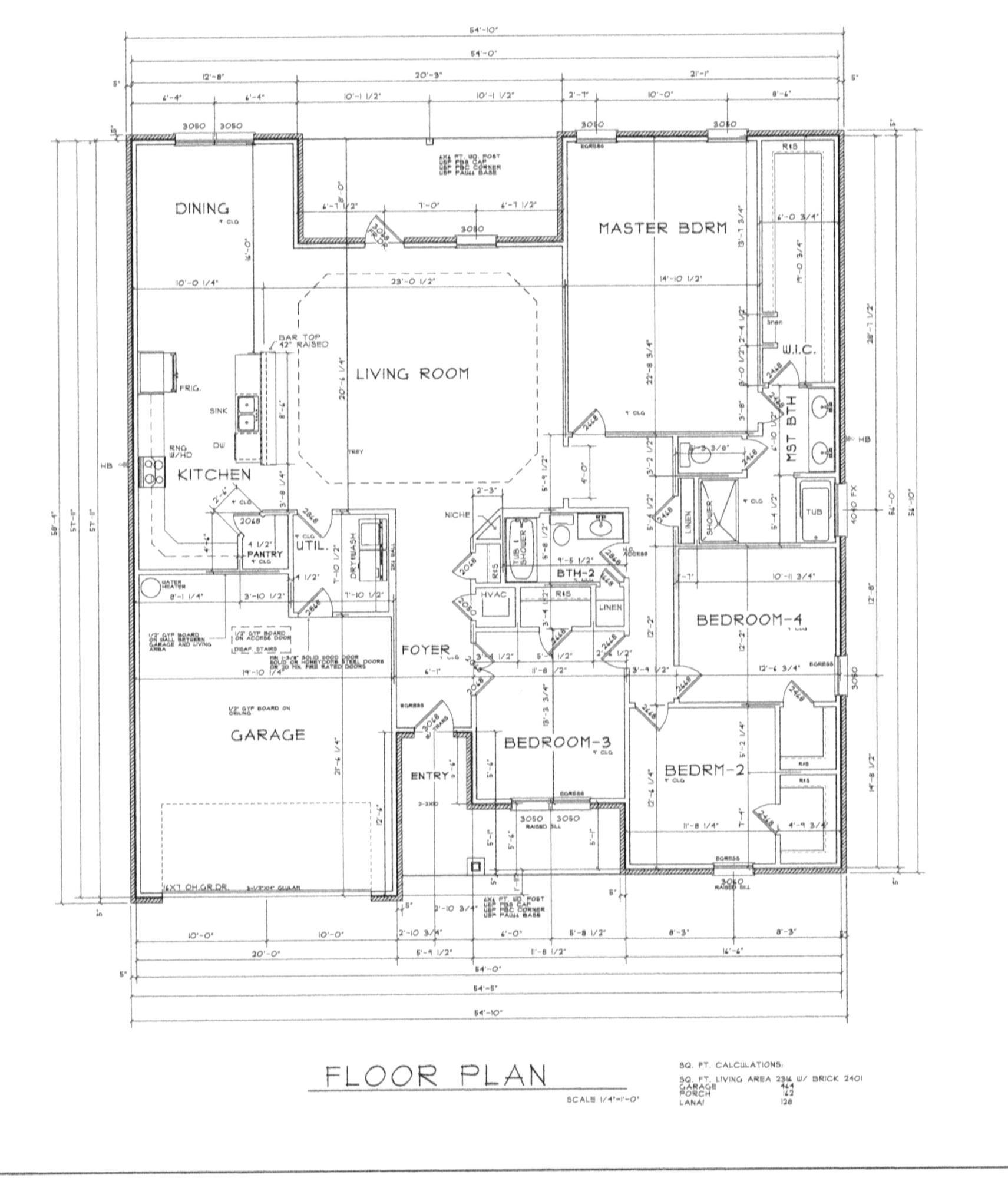 METES & BOUNDS - Residential