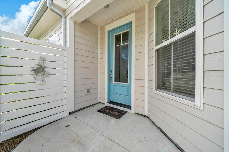 This Immaculate LUCIA VILLA Floor Plan is PRICED TO SELL. Located in the premier 55+ Resort of Latitude Margaritaville Watersound. Just 7 miles from the Gulf of Mexico and adjacent to the Intercostal Waterway. Owners spared no expense in equipping this home by adding upgraded amenities and conveniences. This home is equipped with a whole house filtration water system, water softener, Reverse Osmosis Drinking filter and a Qualitair Air Filtration System all for health and comfort. The spacious living room has a fireplace for added ambiance. Kitchen boasts an upgraded range along with side by side refrigerator. The garage is insulated in the walls and ceiling and also has an 6'x10' additional pop-out. The pavered and screened in Lanai is perfect to enjoy the hot tub after your active day.
