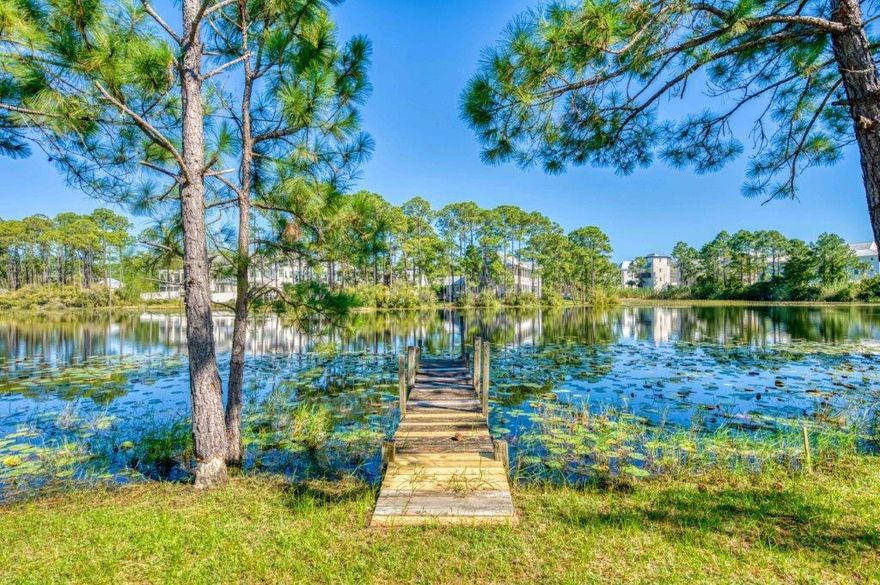You will find 211 Lakeview in Old Seagrove that special place which slowly matured from a small beach village to the thriving sophisticated retreat it is today. This bright beach blue cottage has made memories for this South Georgia family since the sixties. The family found this perfect spot on one of the local coastal ponds just steps from our beautiful gulf waters and the white shimmering sands of the beach. Seagrove and 30A grew up around it while it provided an escape for all who visited.  Lots are few and far between south of 30A this close to the beach. The property is situated between 2 walkable public beach accesses, and yet close to all that makes Seagrove special. It is your turn now....