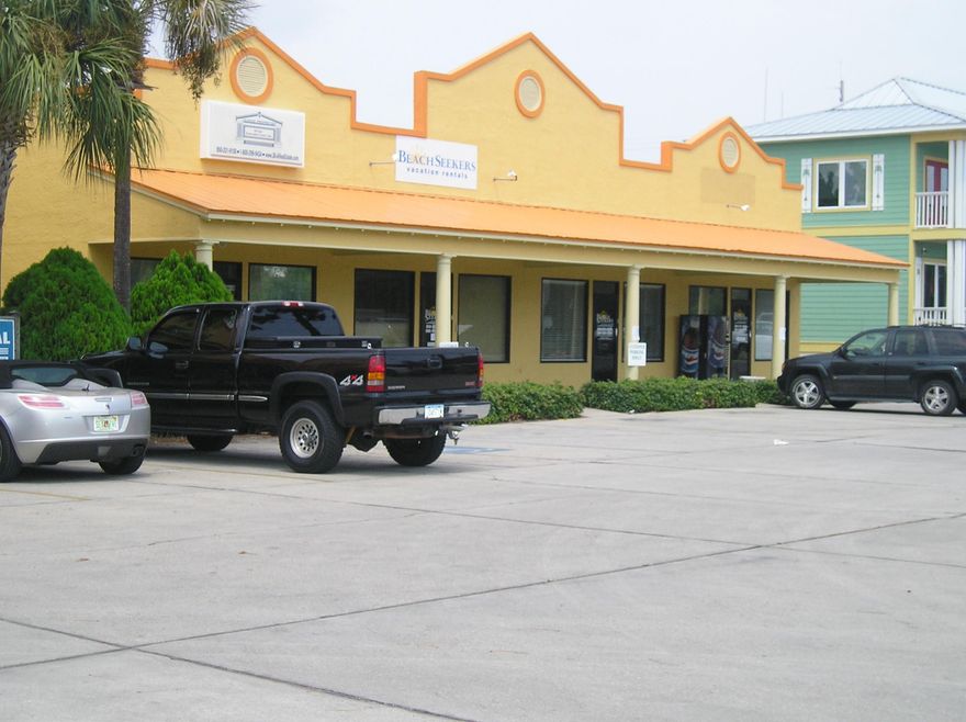 Great location. Makes a great retail location. well established strip mall on Hwy 30-A. Established business include Dentist Office, Doctor Office, Real Estate Office, Vacation Rental Business. Bike Rental