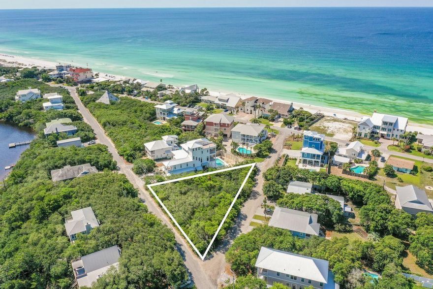 Rare corner lot with almost a third of an acre in the prime location of Blue Mountain Beach. Seconds from the beach access along with optimal Gulf Views from one of the highest locations in the area. This can be the perfect lot for your dream home or maximize the opportunity of this footprint with a large rental investment home. Call today for more information and to see why this lot stands out from others on the market!