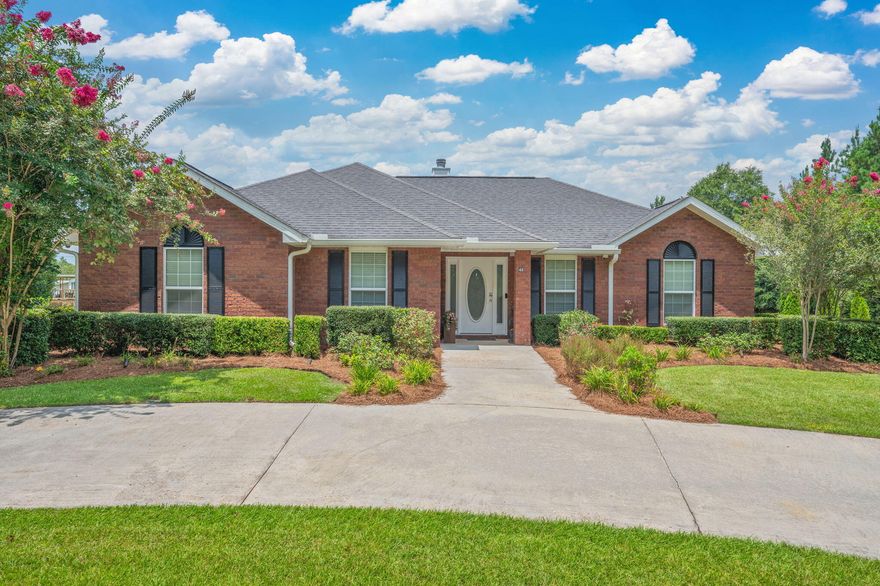 Located in North Walton County in the Paxton School District, this 4BR 2BA brick home sits on 6 plus acres including an inground pool and pool house that includes a bathroom and outdoor kitchen area! Built in 2014 this well-maintained home offers a large open living with a great fireplace and connects to a large kitchen and dining room that is perfect for entertaining and family time. The master suite offers large walk in his and her closets, double vanity, and separate shower. The additional 3 bedrooms are perfect for any size family as well. The property includes a large storage building, 4 car covered carport, irrigation throughout the yard, and paved driveway. The property offers woods to maintain privacy as well as plenty of room to enjoy outdoor living in town. Call to see this one!