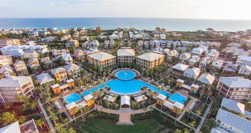 SEE THIS FABULOUS BEACH RETREAT WHILE IT'S VACANT!  ONLY HOME ON THE GREEN SPACE AVAIL. AND NEWLY CONSTRUCTED AND TASTEFULLY DESIGNED!  THE SELLER THOUGHT OF EVERY DETAIL AND YOU'LL BE AMAZED AT THE SPACIOUSNESS. 4BR. WITH EN-SUITE BATHS AND A POWDER BATH DOWN, MASTER UP AND DOWN...3 MASTER AND A HUGE BUNK ROOM!  WALK OUT YOUR BACK DOOR AND DOWN THE WALKWAY TO THE 12,000 SF POOL WITH NEW SNACK BAR AND SO MUCH SPACE TO RELAX AND REFRESH!  BEACH TRAM FOR OWNERS AND GUESTS TO SHOP OR ENJOY SOME BEACH TIME.  YOU MAY NEVER WANT TO LEAVE THIS GORGEOUS HOME SO TAKE IN THE BREEZES ON THE SPACIOUS PORCHES AND GRILL A FRESH CATCH!  CURRENTLY ON PARADISE 30A RENTAL PROGRAM SINCE COMPLETION IN MAY.  SELLING FURNISHED, WITH RENTALS BOOKED FOR THE REST OF 2020.  THIS WILL BE A FAVORITE DESTINATION!