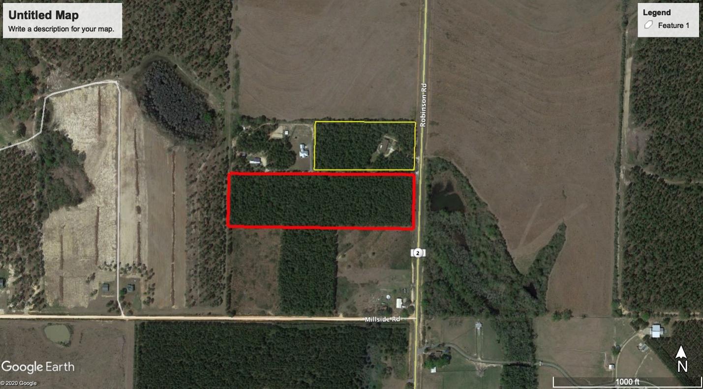 Wooded 10 Ac lot. Plenty of land to grow into. Bring your floor plans today!