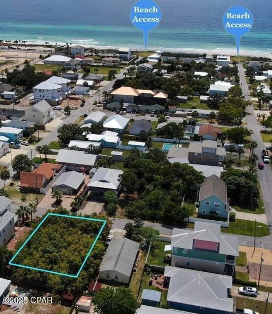 Discover Your Secluded Slice of Paradise with Exclusive Access to Bid-A-Wee Beach! Welcome to Bid-A-Wee Beach, the hidden gem of Panama City Beach, where your dream coastal home is just waiting to be built! Imagine stepping into a lifestyle defined by pristine white sand and emerald waters, accessible exclusively to residents--an opportunity that's simply too good to miss! Unlock Your Beachfront Dream with Seller Financing. Your beach paradise is closer than ever with our flexible seller financing options! Enjoy an incredibly attractive 5.5% interest rate, just 20% down, and a balloon payment in 36 months. This innovative financing makes owning a beach property attainable, so don't let this chance slip away! Why Choose This Property? Prime Location: step outside and indulge in the breathtaking views and calming sounds of the oceanyour exclusive access point to over **2,500 feet** of pristine beachfront is just a stone's throw away. Picture yourself enjoying sunsets that paint the sky with hues of orange and pinkall from the comfort of your future home. Ready to Build The lot has been meticulously cleared, offering you a perfect canvas for your dream house. With finished builder plans already in hand, you can get started on constructing your ideal beachfront retreat without any hassle Utilities At Your Fingertips Convenience is key! Enjoy the ease of connected city water, city sewer, and electric right at the street, making your building process smoother and ensuring modern comforts are readily available. Coastal Living Awaits Enjoy a leisurely lifestyle in this friendly golf cart communityno HOA fees to worry about! Cruise the neighborhood soaking in the sun and fresh ocean breeze while exploring charming surroundings at your own pace. Next to Margarita Ville Embrace the excitement of living next to the vibrant Margarita Ville community. Enjoy local dining, entertainment, and the potential for enhanced property value in this bustling area! Seize This Rare Opportunity! This is your chance to construct the beach home you've always envisioned, set within a community dedicated to beach living and relaxation. Don't waitreach out now to discuss how you can start your journey toward paradise today! Your Dream Home Awaits in Bid-A-Wee BeachVisit Us Today!