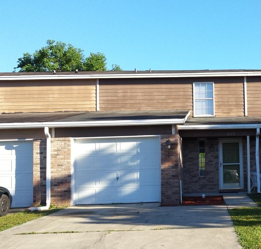 This 2-story townhome has updates to include: light fixtures, appliances, faucets and some cabinets. First floor great room has ceramic tile with new french doors leading to your open patio. Kitchen has additional breakfast bar and opens up to great room. All bedrooms are on the second level and have wood floor in hallway with updates to master bath and built-in closet/shelves in master bedroom. Garage has built-in cabinets and counter area for many projects! All Coastal Realty Services residents are enrolled in the Resident Benefits Package (RBP) which includes renters insurance, HVAC air filter delivery (for applicable properties) and our best-in-class resident rewards program, and much more! More details upon application.