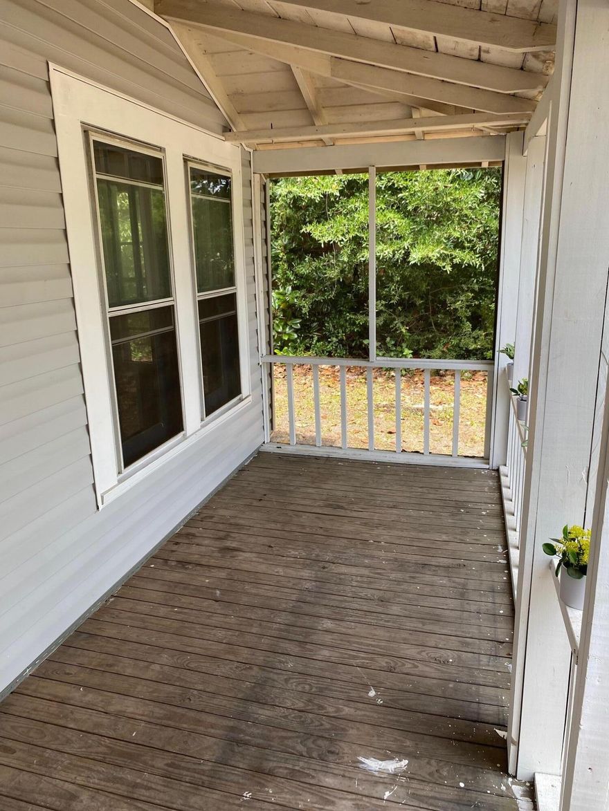 MOTIVATED SELLER! Brand new Central HVAC and Metal Roof zoned Residential/Commercial. This delightful 2/1 property exudes character with its original flooring and walls, reflecting the timeless appeal of the 40s era.  
Recent renovations seamlessly blend old FL character with modern conveniences. As you enter, you'll be greeted by the warmth of the original features while windows flood the space with natural light. Intimate kitchen thoughtfully designed with new appliances, offering functionality and style. What makes this house truly unique is its zoning, allowing for both commercial and residential use. In a rapidly developing area, finding a property with this level of versatility is a rare find. Cozy home or Business, the choice is yours